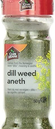 Club House, Quality Natural Herbs & Spices, Dill Weed, 50g